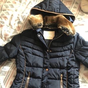 Navy Blue Puffer
